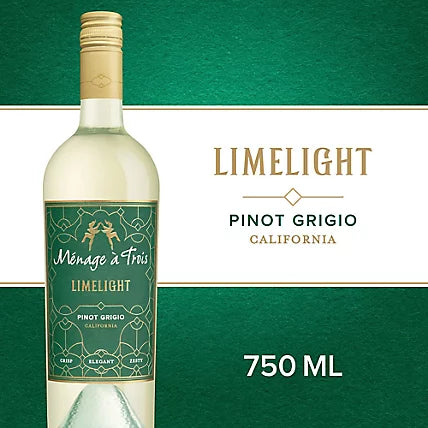 Menage a Trois Limelight Pinot Grigio