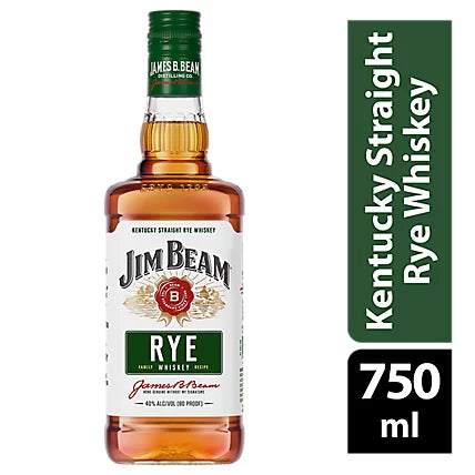 Jim Beam Rye Whiskey