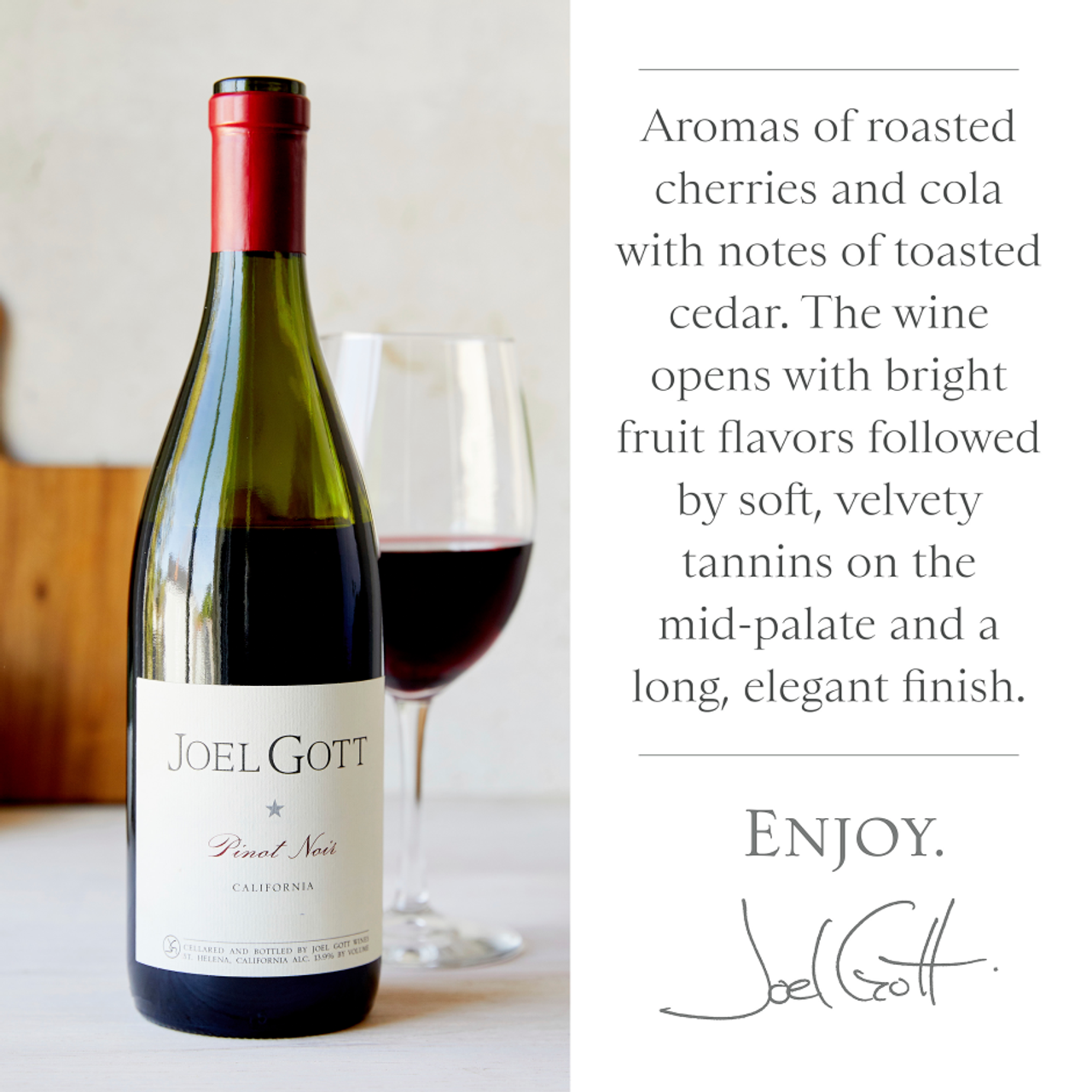 Joel Gott Pinot Noir