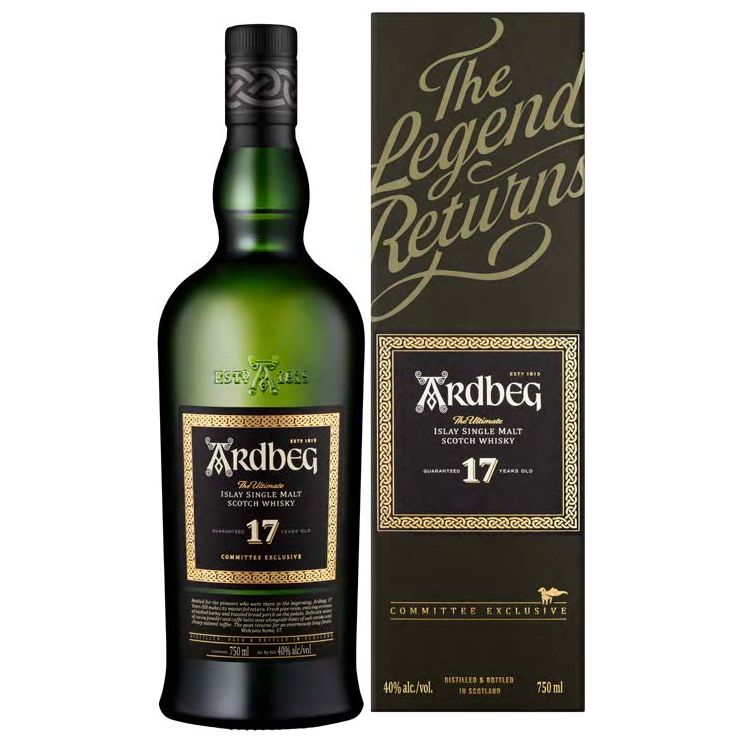 Ardbeg 17 Year Limited Committee Exclusive Edition Single Malt Scotch Whiskey