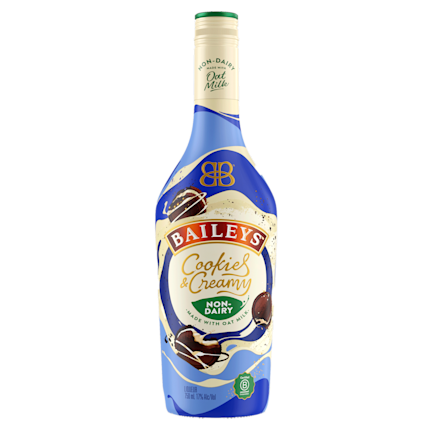Baileys Cookies & Creamy Non-Dairy Liqueur Made with Oat Milk