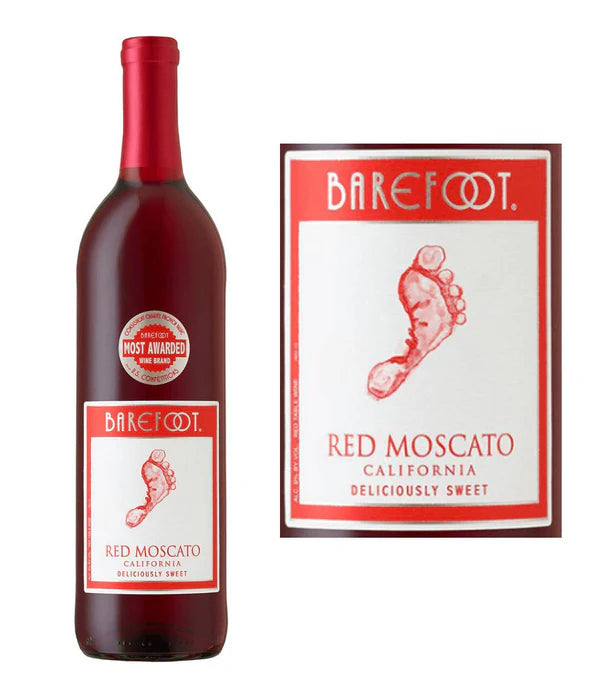 Barefoot Red Moscato