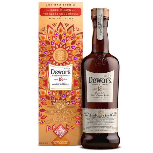 Dewars Blended Scotch Whiskey Aged 18 Years