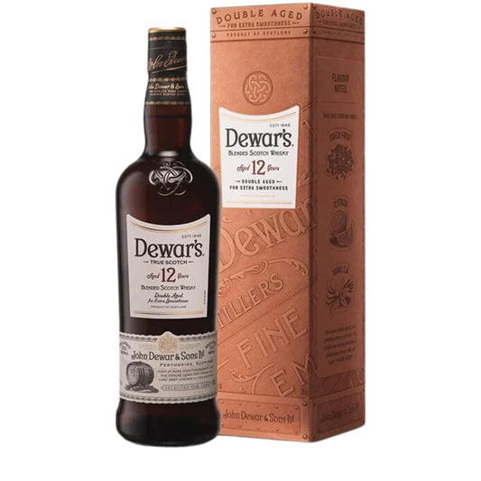 Dewars Blended Scotch Whiskey Aged 12 Years