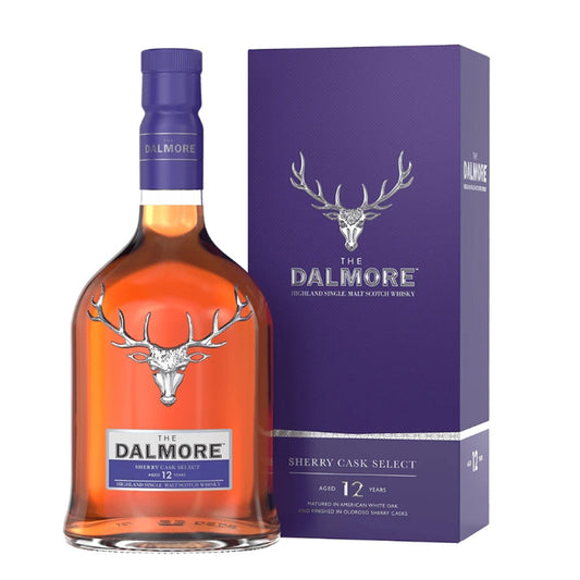 Dalmore 12 Year Old Sherry Cask Single Malt Scotch Whiskey