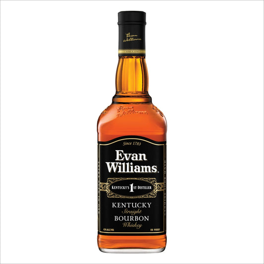 Evan Williams Black Label Straight Bourbon Whiskey