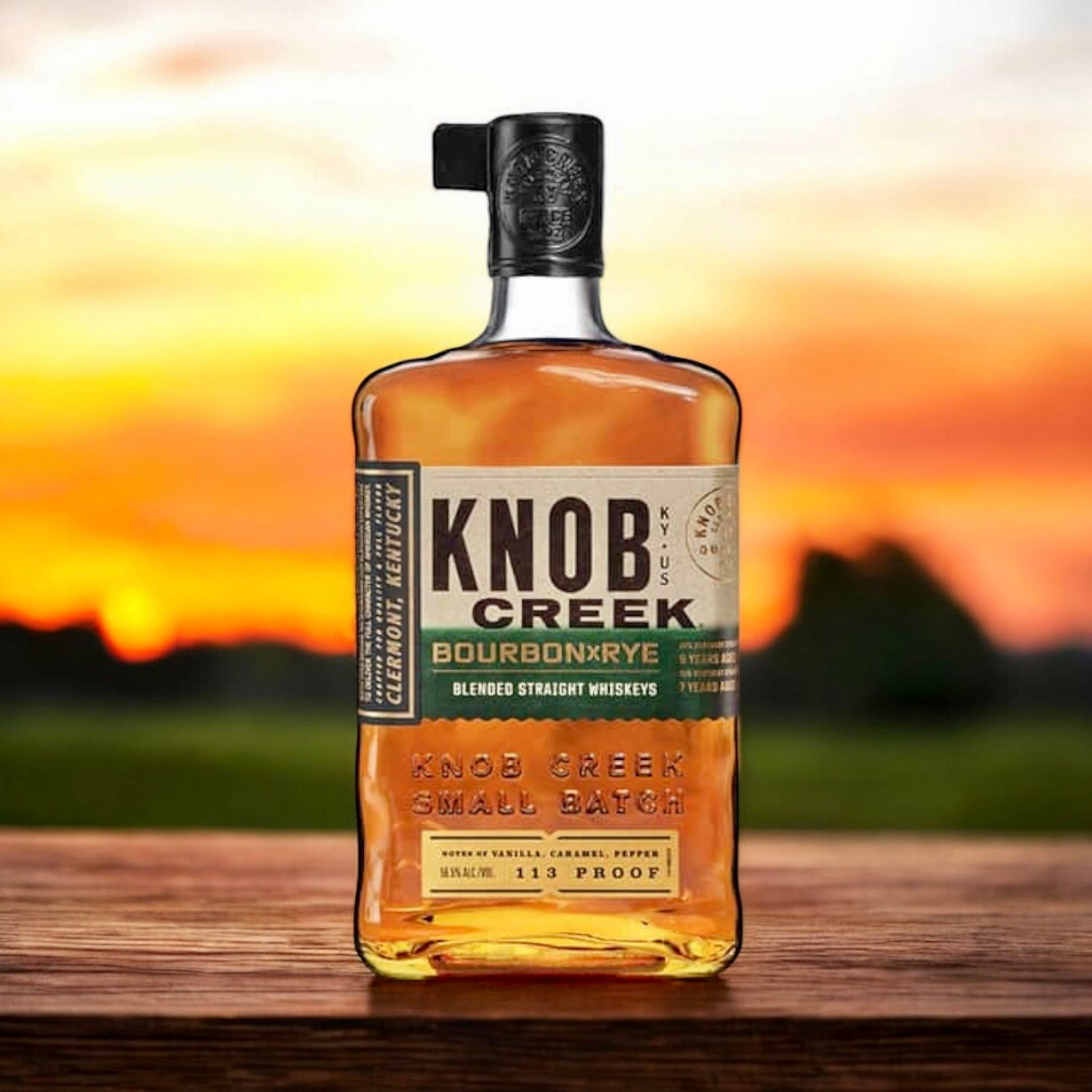 Knob Creek Bourbon X Rye Whiskey