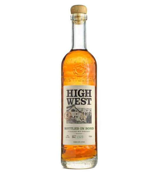 High West Bottled In Bond Rye Whiskey