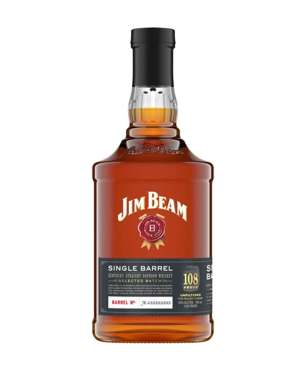 Jim Beam Single Barrel Straight Bourbon Whiskey