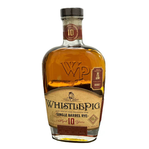 Whistlepig Aged 10 Years Single Barrel Rye Whiskey