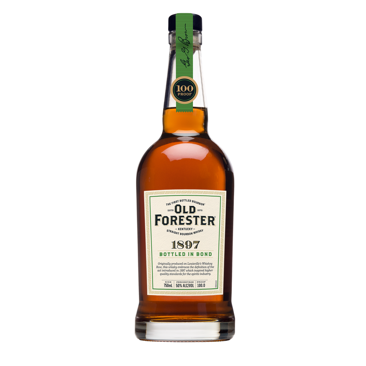 Old Forester 1897 Bottled in Bond Bourbon Whiskey