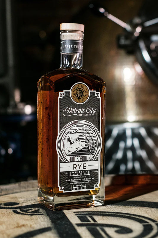 Detroit City Distillery Homegrown Rye Whiskey
