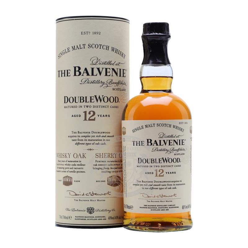 The Balvenie 12 Year Doublewood Single Malt Scotch Whisky