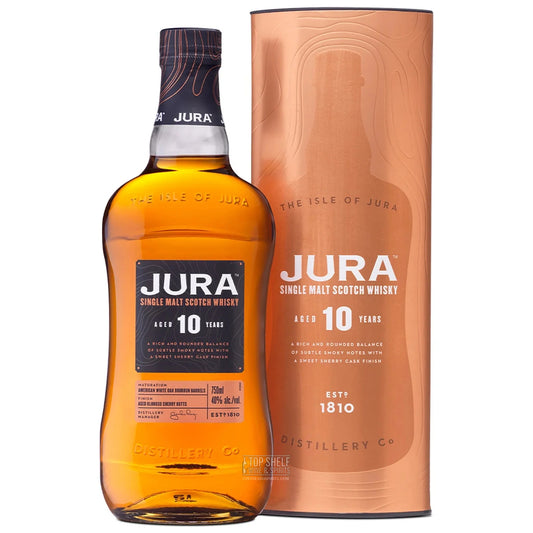 Isle Of Jura 10 Year Old Single Malt Scotch Whisky