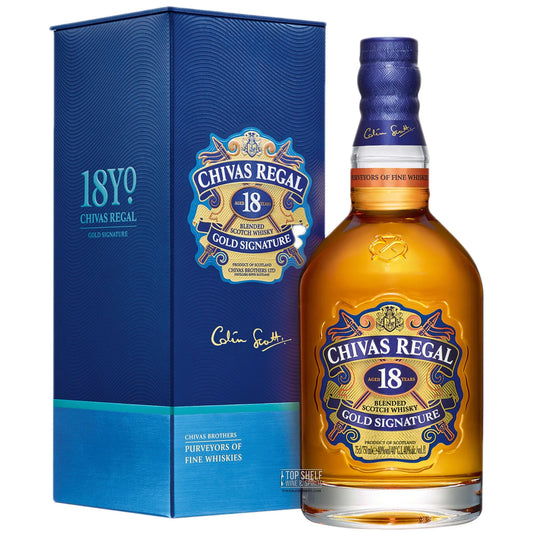 Chivas Regal Blended Scotch Whiskey 18 Years Old