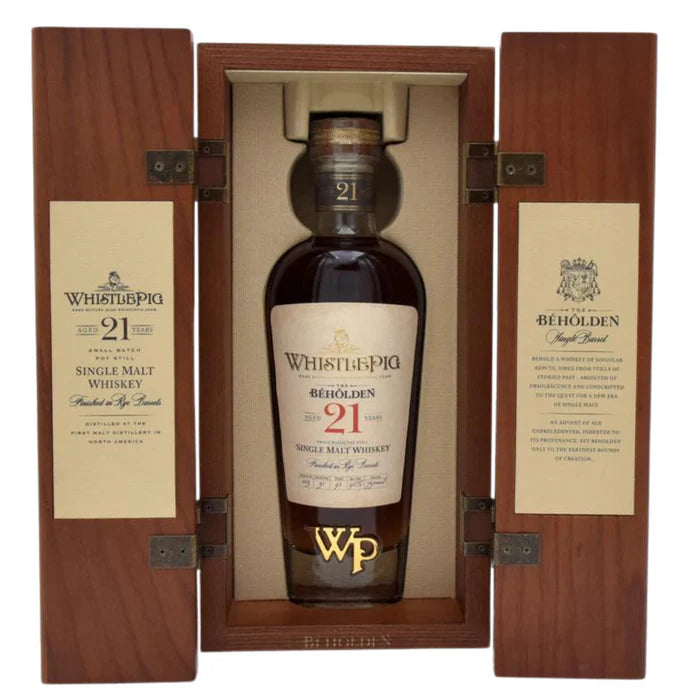 Whistlepig The Beholden 21 Rye Whiskey