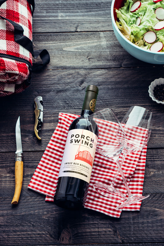 Porch Swing Sweet Red Reserve