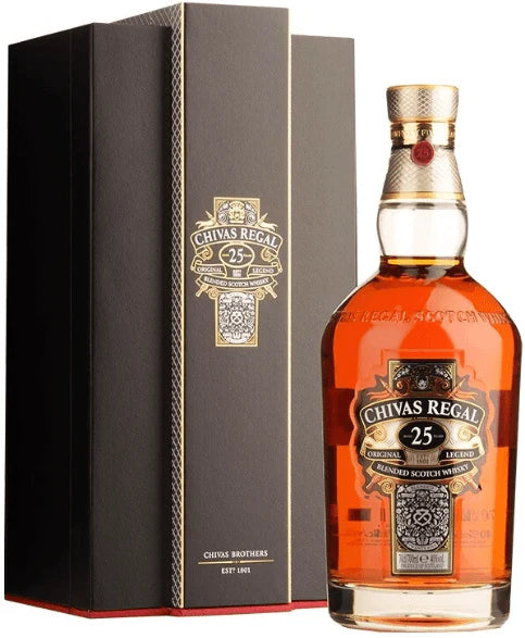 Chivas Regal Blended Scotch Whiskey 25 Years Old