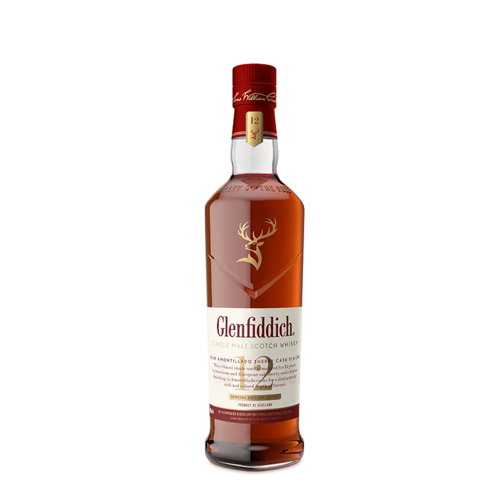 Glenfiddich 12 Year Old Sherry Cask Scotch Whiskey