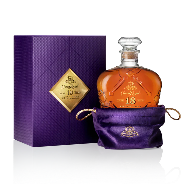 Crown Royal 18 Year Extra Rare Canadian Whiskey