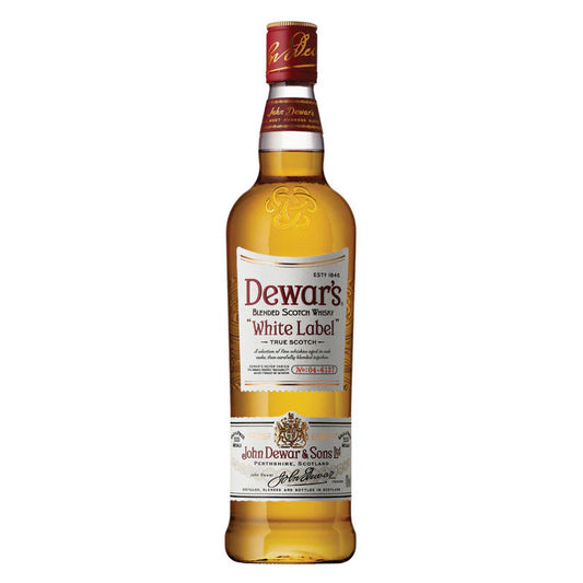 Dewars White Lable Blended Scotch Whiskey