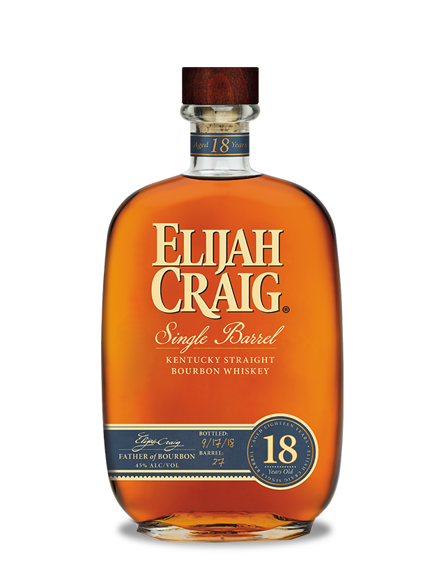 Elijah Craig 18-Year Bourbon Whiskey