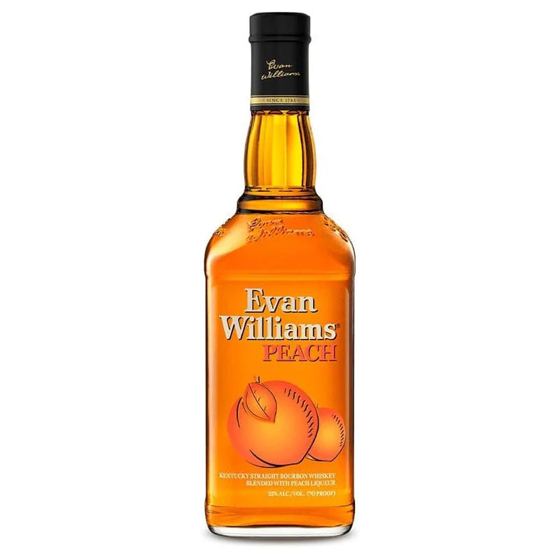 Evan Williams Peach Flavored Bourbon Whiskey