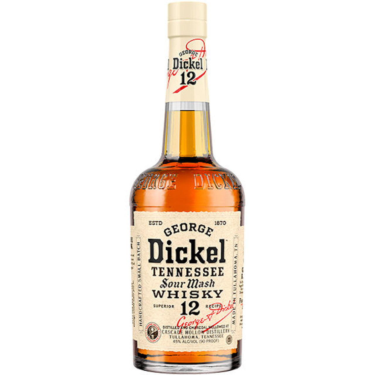 George Dickel No.12 Tennessee Sour Mash Whisky