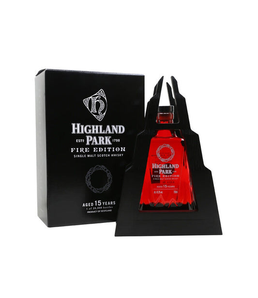 Highland Park Fire Edition 15 Year Single Malt Scotch Whiskey