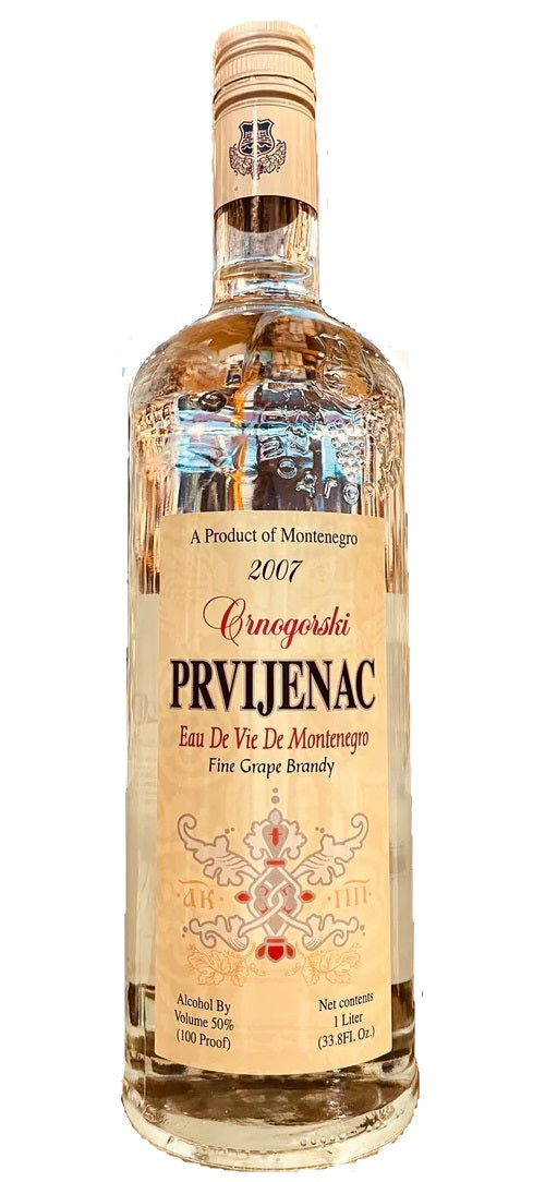 Crnogorski Prvijenac Montenegro Grape Brandy