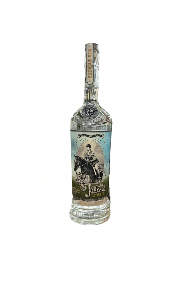 Two James Gail Force Citrus Gin