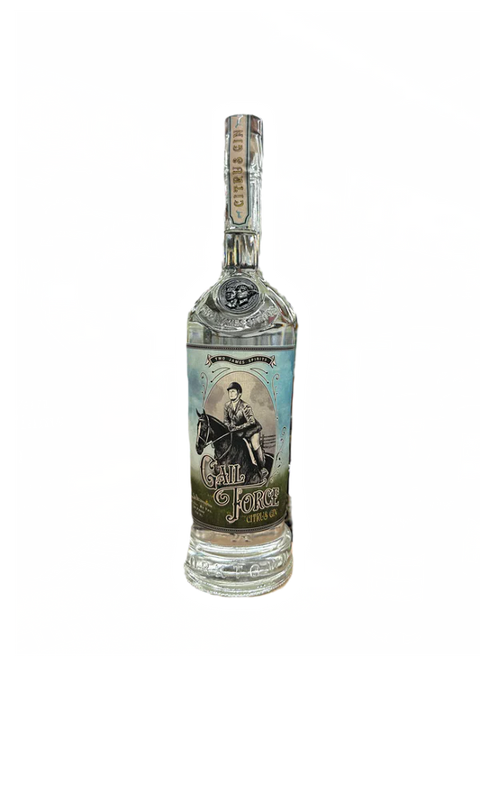 Two James Gail Force Citrus Gin