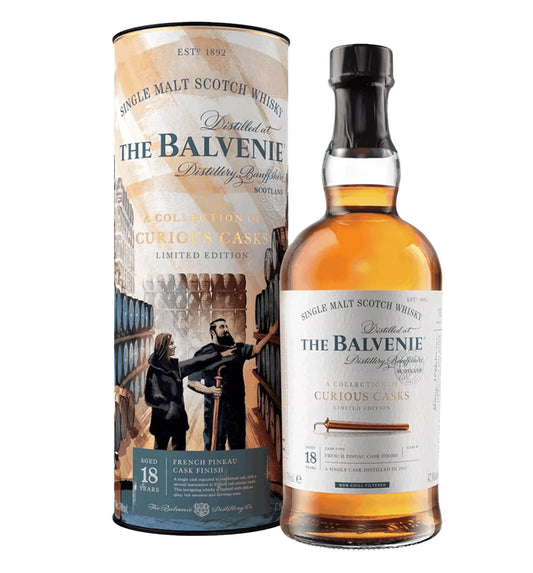 The Balvenie 18 Yr French Oak Pineau Casks Scotch Whisky