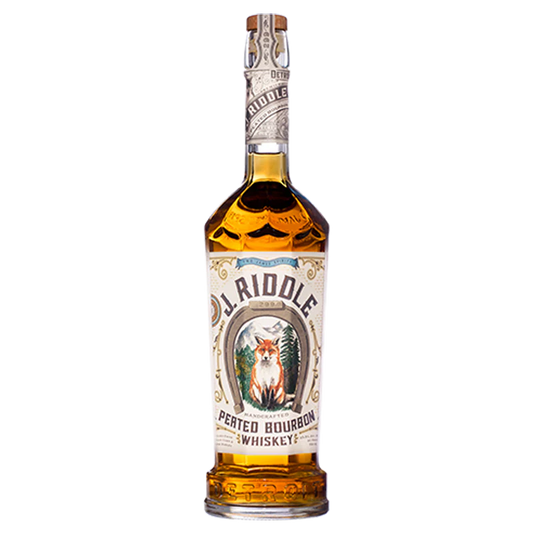Two James J Riddle Peated Bourbon Whiskey