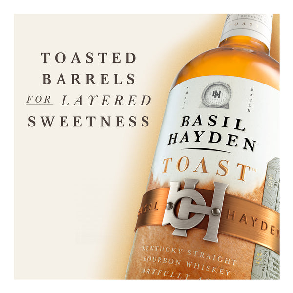 Basil Hayden Toast Bourbon Whiskey