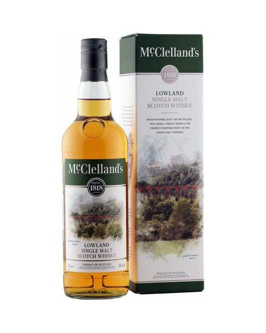 Mcclelland's Lowland Single Malt Scotch Whisky