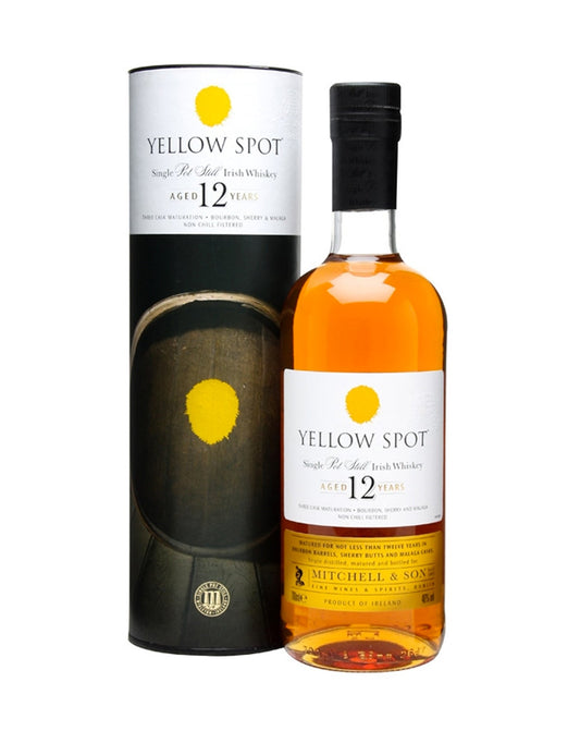 Yellow Spot 12 Year Old Single Pot Still Irish Whiskey