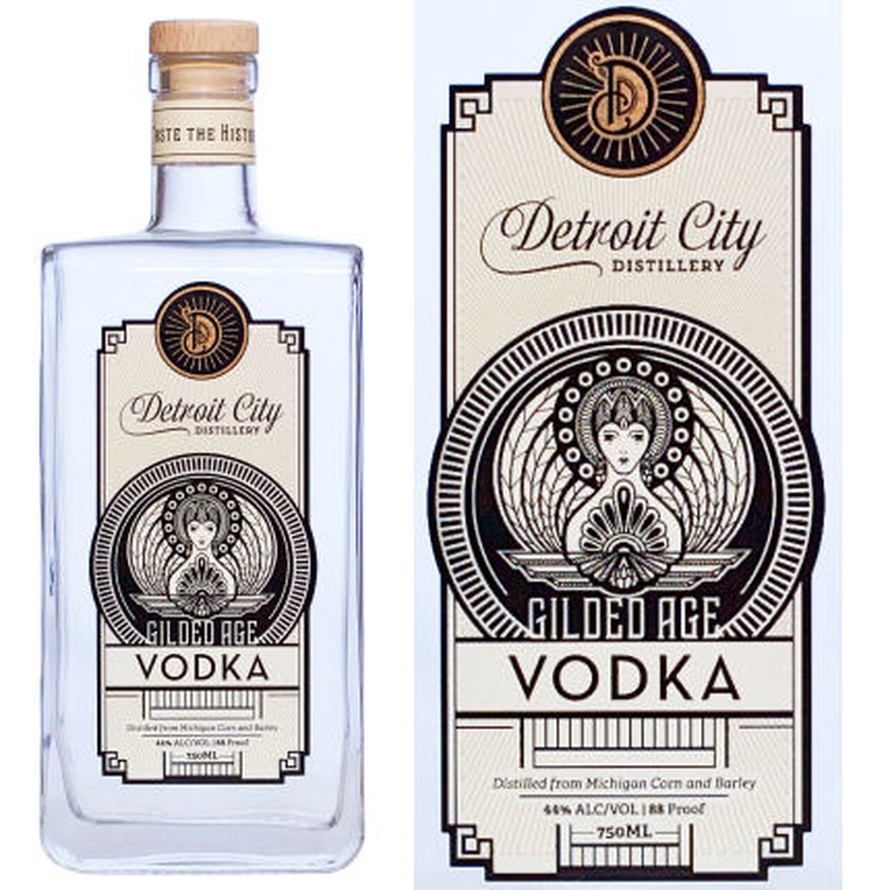 Detroit City Gilded Age Vodka