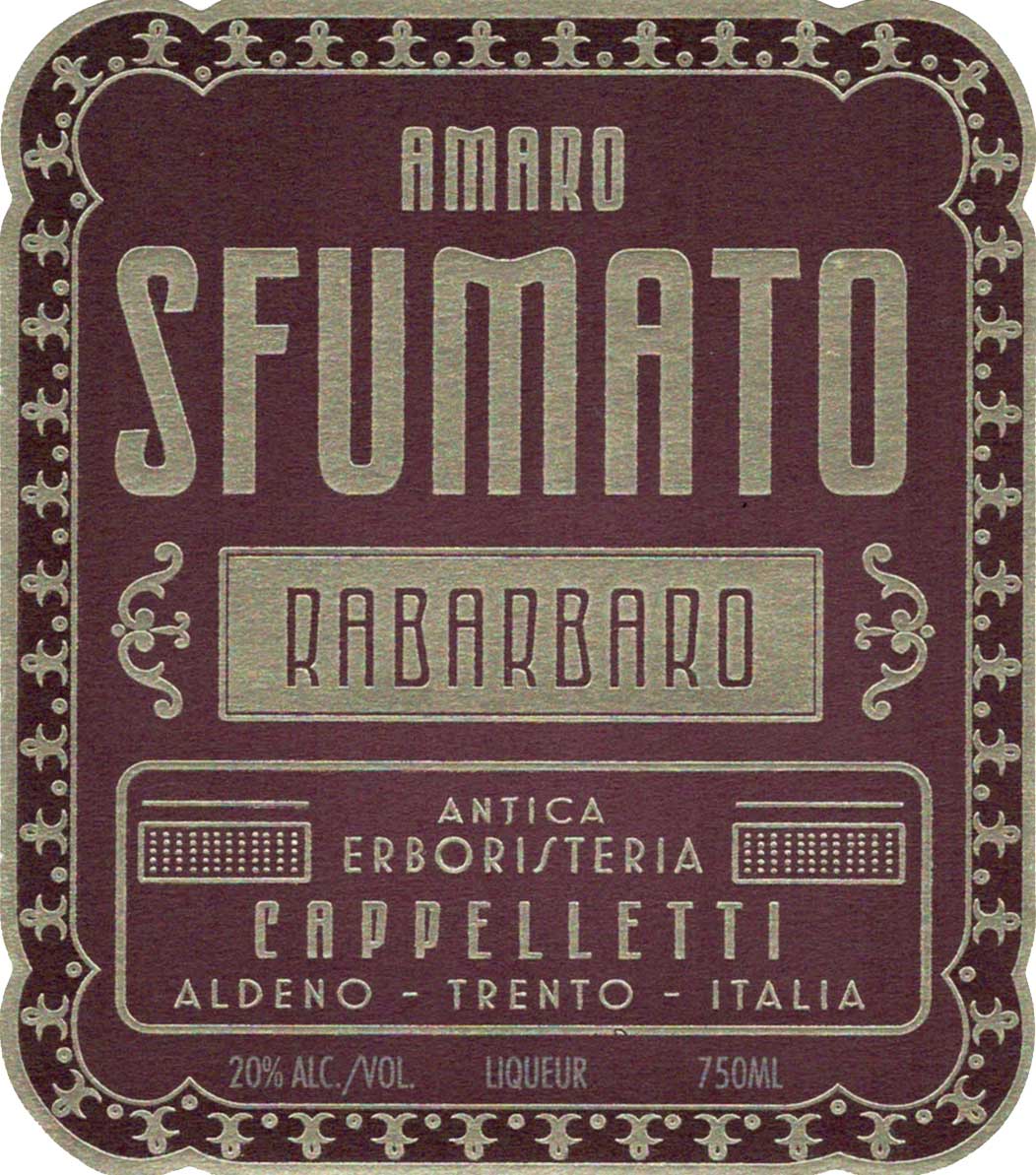 Amaro Sfumato Rabarbaro