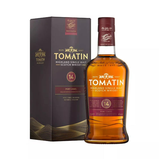 Tomatin 14 Year Old Port Cask Single Malt Scotch Whisky