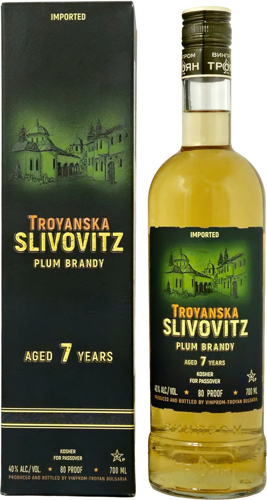 Troyanska Slivovitz Plum Brandy Aged 7 Years